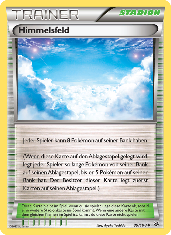 Himmelsfeld 89 — Roaring Skies (German Pokémon TCG card)