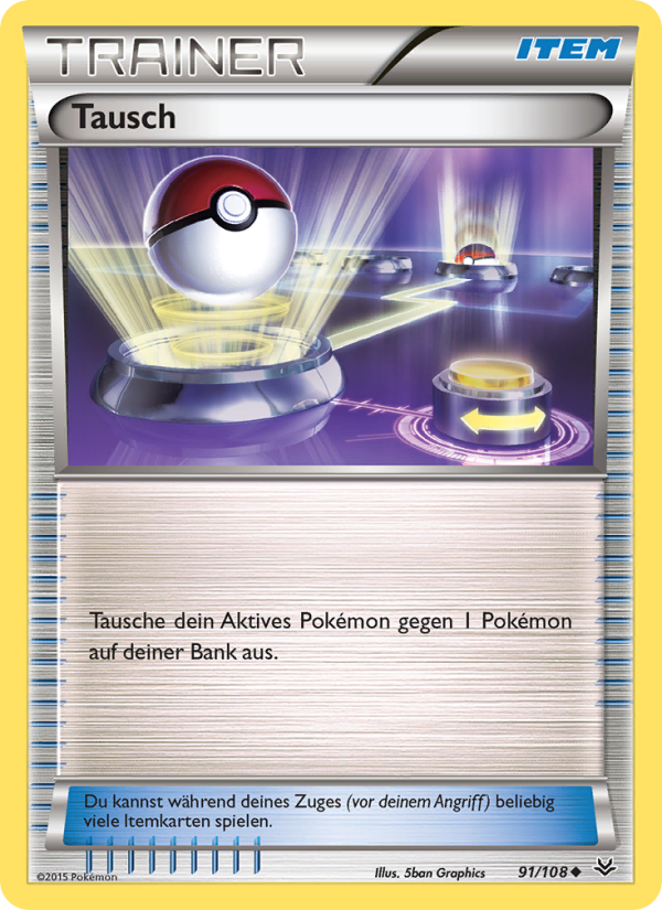 Tausch 91 — Roaring Skies (German Pokémon TCG card)