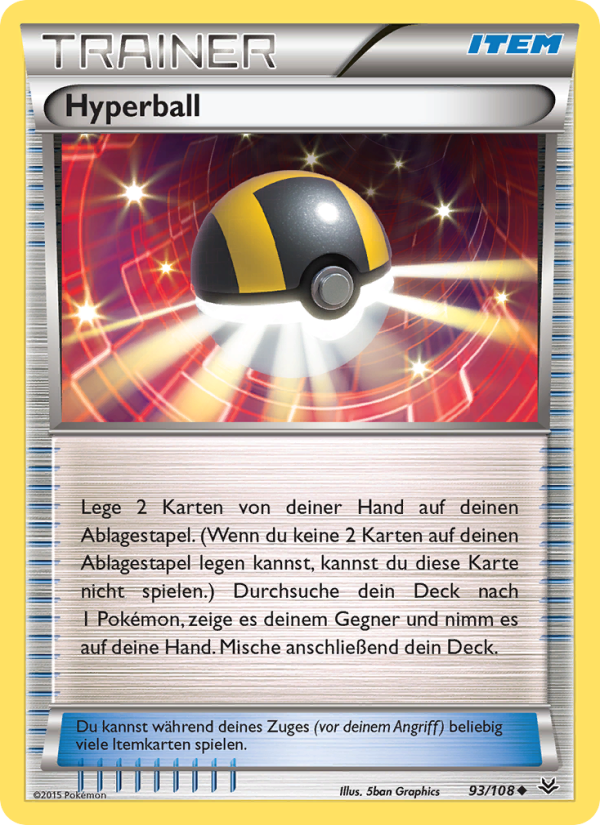 Hyperball 93 — Roaring Skies (German Pokémon TCG card)