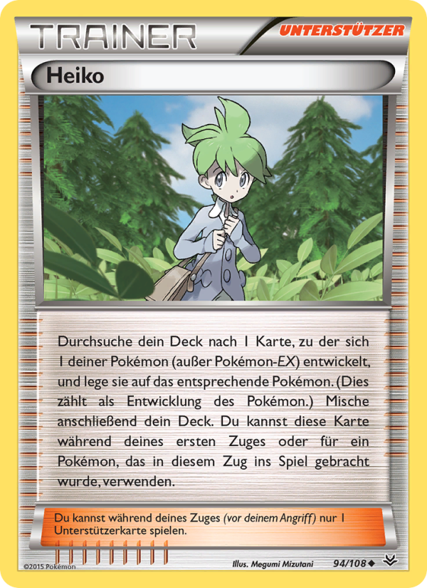Heiko 94 — Roaring Skies (German Pokémon TCG card)