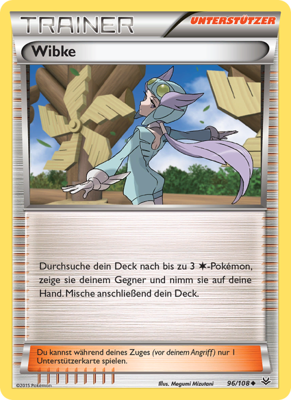 Wibke 96 — Roaring Skies (German Pokémon TCG card)