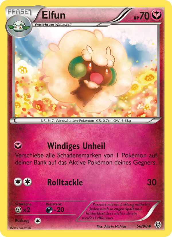 Elfun 56 — Ancient Origins (German Pokémon TCG card)