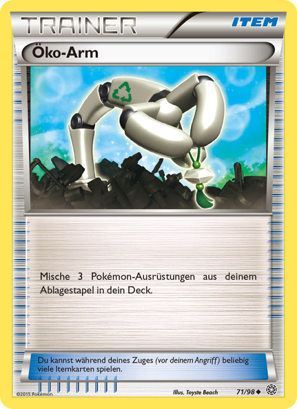 ÖkoArm 71 — Ancient Origins (German Pokémon TCG card)