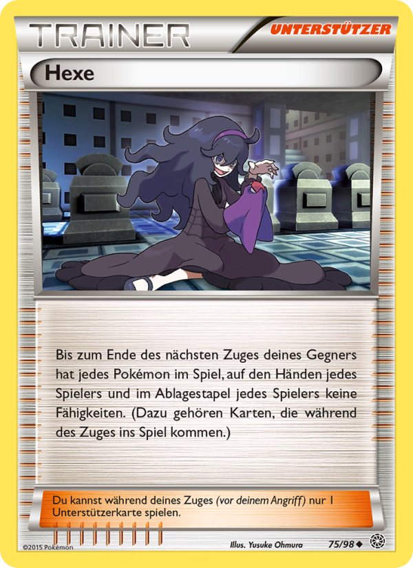 Hexe 75 — Ancient Origins (German Pokémon TCG card)