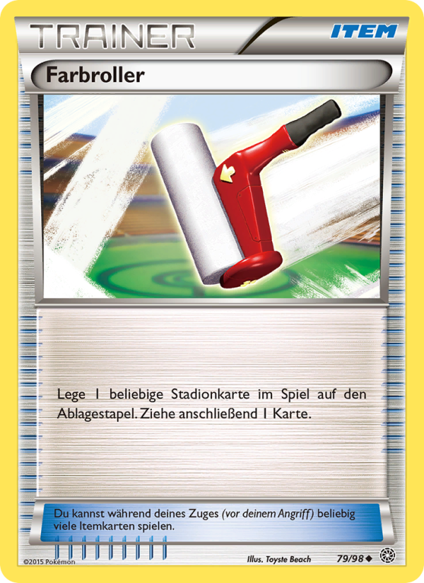 Farbroller 79 — Ancient Origins (German Pokémon TCG card)