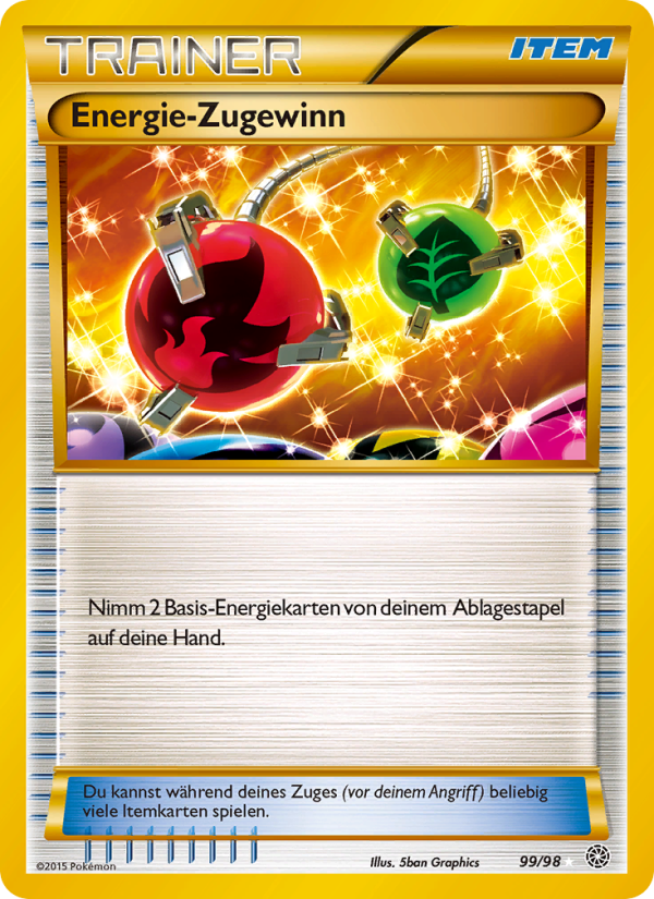 EnergieZugewinn 99 — Ancient Origins (German Pokémon TCG card)