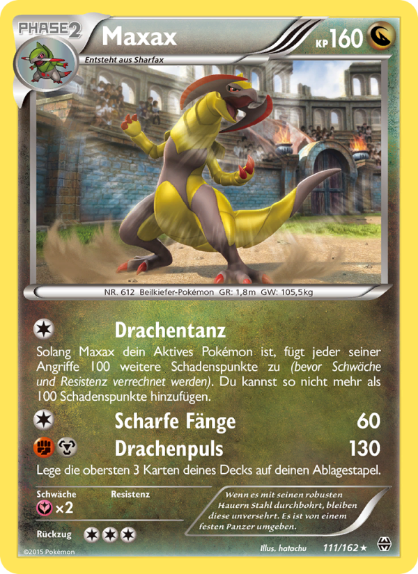 Maxax 111 — BREAKthrough (German Pokémon TCG card)