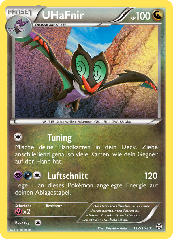 UHaFnir 112 — BREAKthrough (German Pokémon TCG card)
