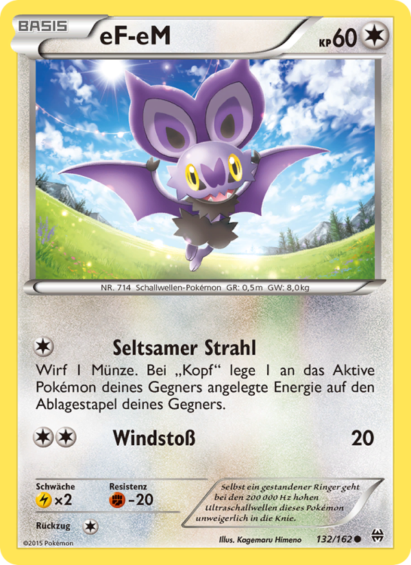 eF-eM 132 — BREAKthrough (German Pokémon TCG card)