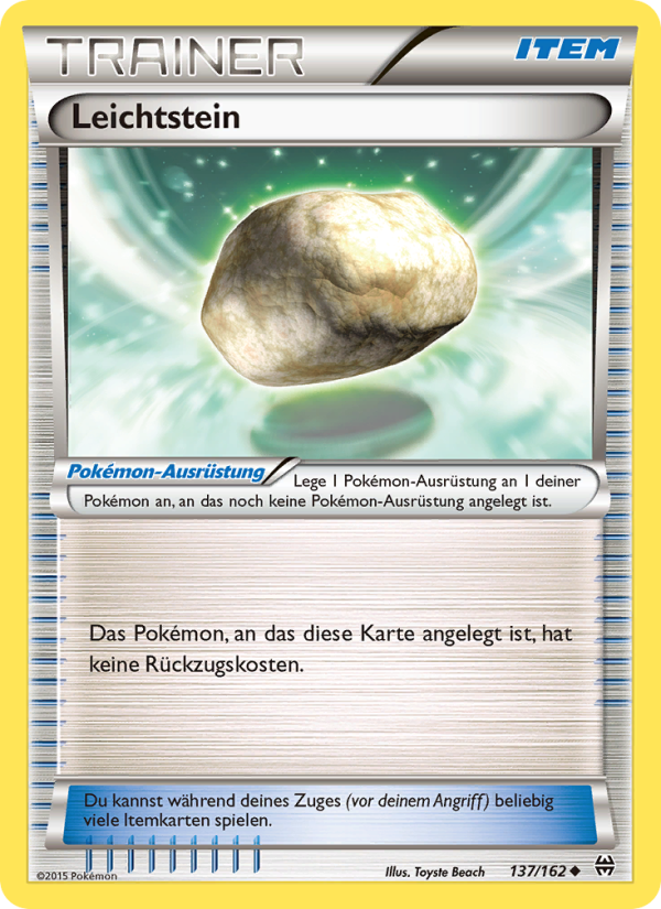 Leichtstein 137 — BREAKthrough (German Pokémon TCG card)