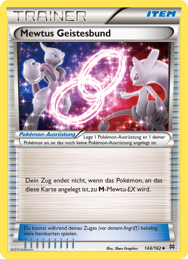 Mewtus Geistesbund 144 — BREAKthrough (German Pokémon TCG card)