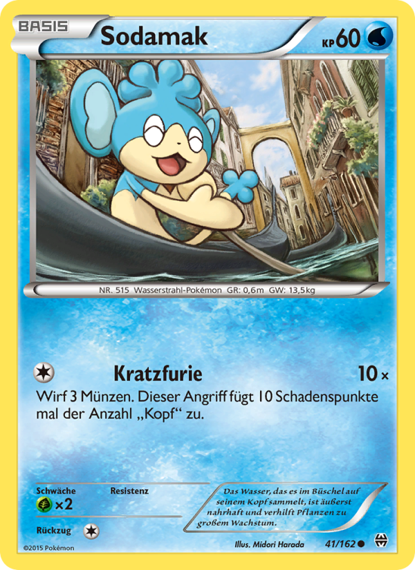 Sodamak 41 — BREAKthrough (German Pokémon TCG card)