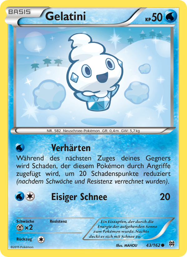 Gelatini 43 — BREAKthrough (German Pokémon TCG card)