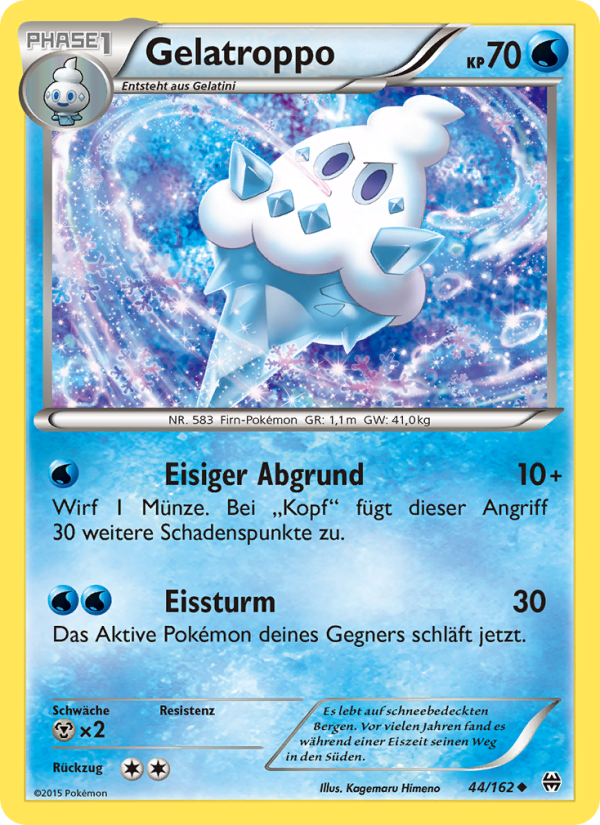 Gelatroppo 44 — BREAKthrough (German Pokémon TCG card)