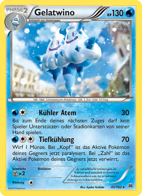 Gelatwino 45 — BREAKthrough (German Pokémon TCG card)