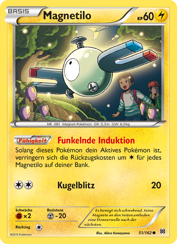 Magnetilo 51 — BREAKthrough (German Pokémon TCG card)