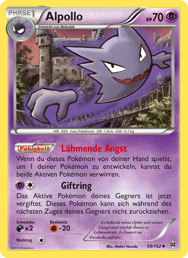 Alpollo 59 — BREAKthrough (German Pokémon TCG card)