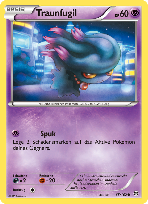 Traunfugil 65 — BREAKthrough (German Pokémon TCG card)