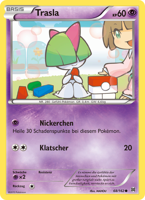 Trasla 68 — BREAKthrough (German Pokémon TCG card)