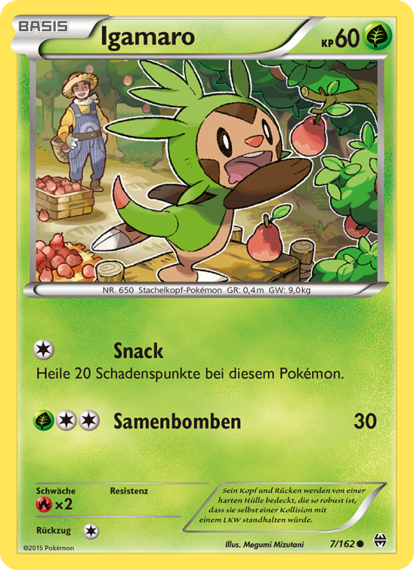 Igamaro 7 — BREAKthrough (German Pokémon TCG card)