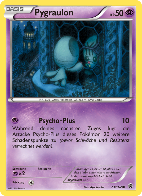 Pygraulon 73 — BREAKthrough (German Pokémon TCG card)