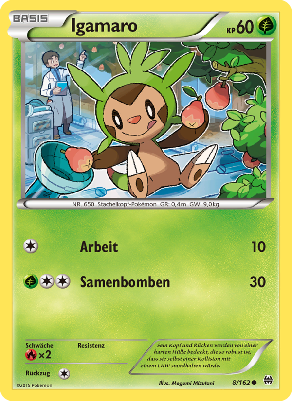 Igamaro 8 — BREAKthrough (German Pokémon TCG card)