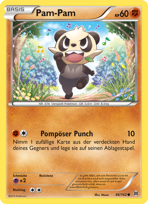 Pam-Pam 86 — BREAKthrough (German Pokémon TCG card)