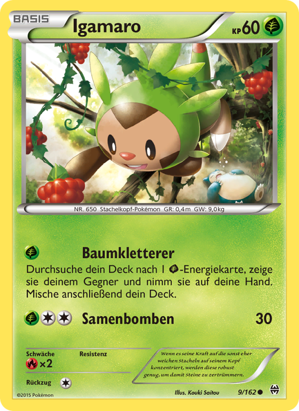Igamaro 9 — BREAKthrough (German Pokémon TCG card)