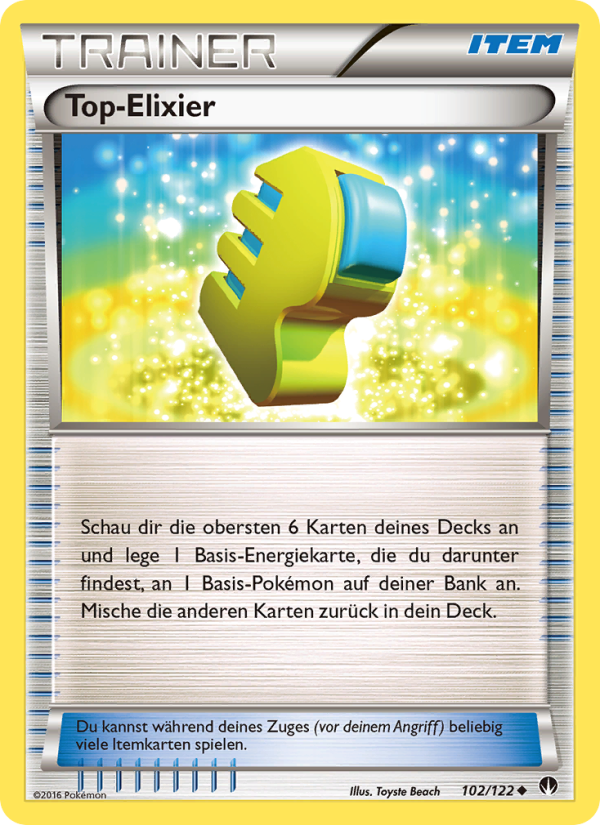 Top-Elixier 102 — BREAKpoint (German Pokémon TCG card)