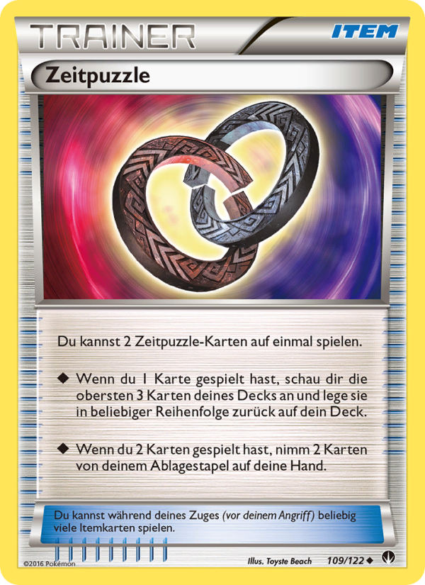 Zeitpuzzle 109 — BREAKpoint (German Pokémon TCG card)