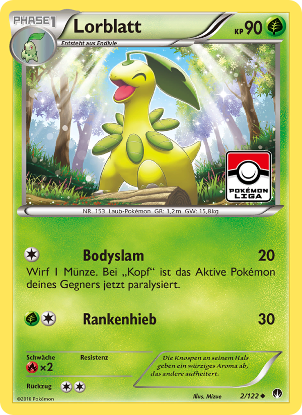 Lorblatt 2 — BREAKpoint (German Pokémon TCG card)