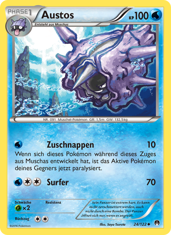 Austos 24 — BREAKpoint (German Pokémon TCG card)