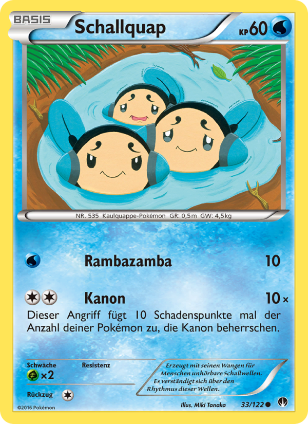 Schallquap 33 — BREAKpoint (German Pokémon TCG card)