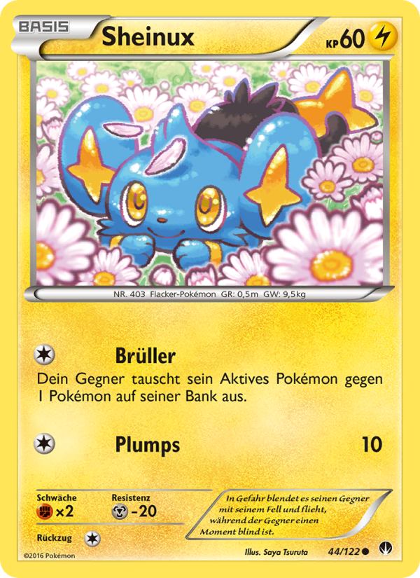 Sheinux 44 — BREAKpoint (German Pokémon TCG card)