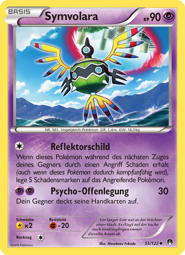 Symvolara 55 — BREAKpoint (German Pokémon TCG card)
