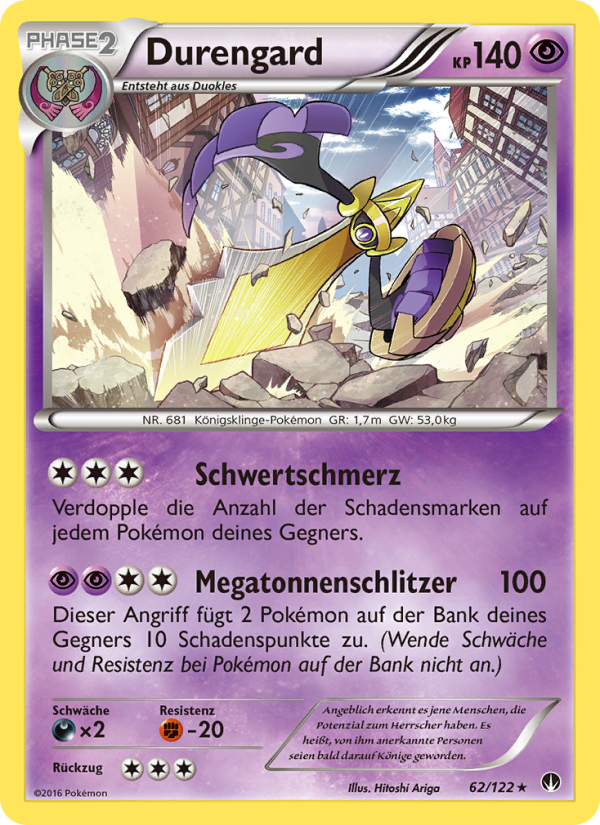 Durengard 62 — BREAKpoint (German Pokémon TCG card)