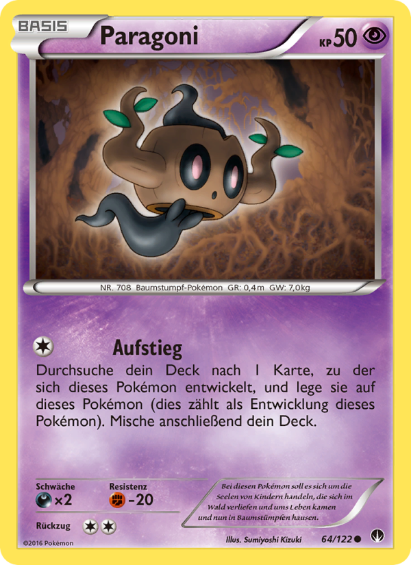 Paragoni 64 — BREAKpoint (German Pokémon TCG card)