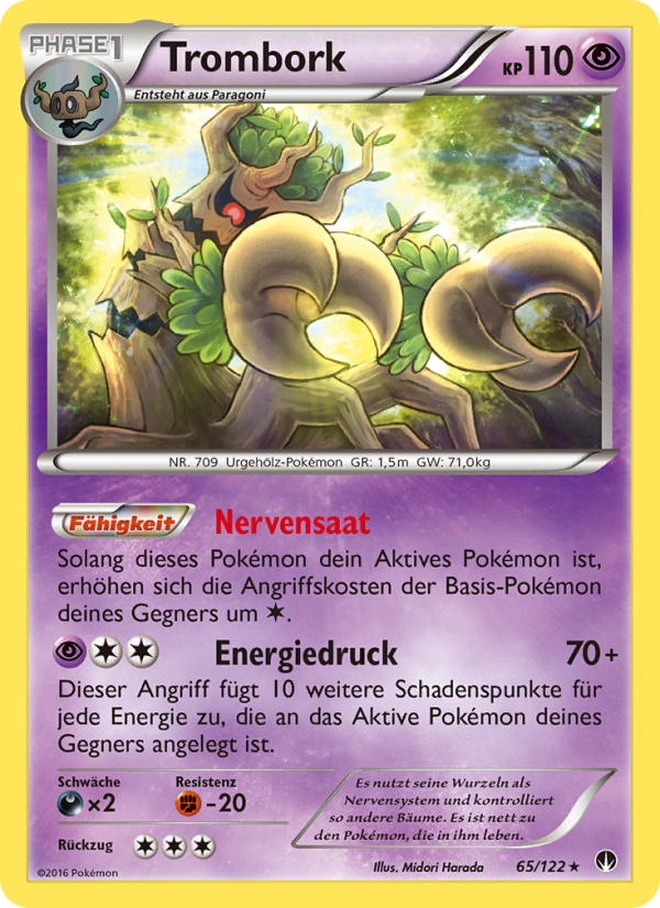 Trombork 65 — BREAKpoint (German Pokémon TCG card)
