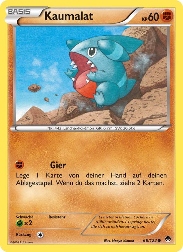 Kaumalat 68 — BREAKpoint (German Pokémon TCG card)