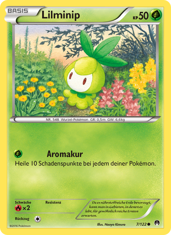 Lilminip 7 — BREAKpoint (German Pokémon TCG card)