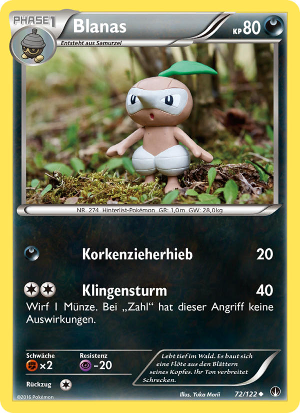 Blanas 72 — BREAKpoint (German Pokémon TCG card)