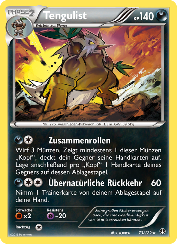 Tengulist 73 — BREAKpoint (German Pokémon TCG card)