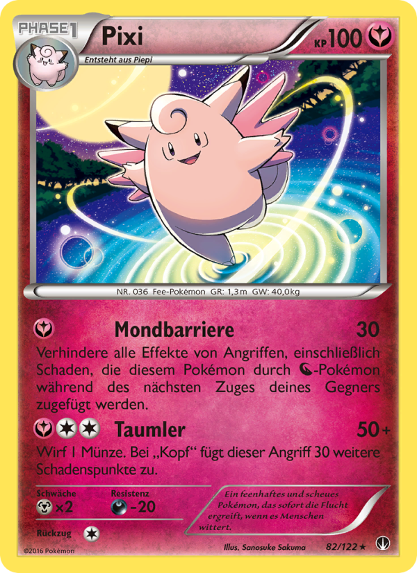 Pixi 82 — BREAKpoint (German Pokémon TCG card)