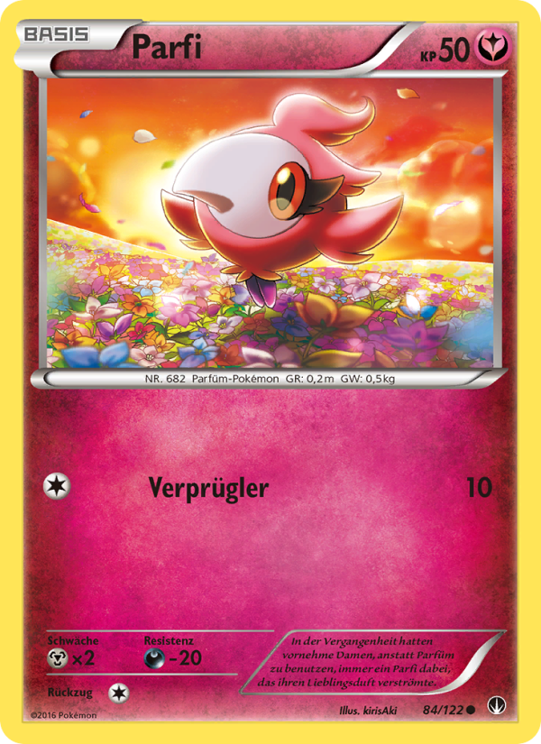 Parfi 84 — BREAKpoint (German Pokémon TCG card)