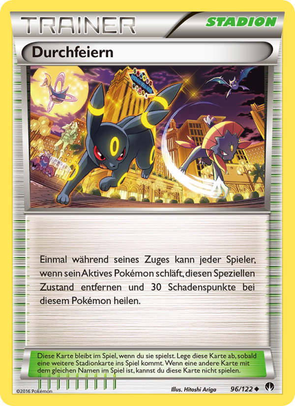 Durchfeiern 96 — BREAKpoint (German Pokémon TCG card)