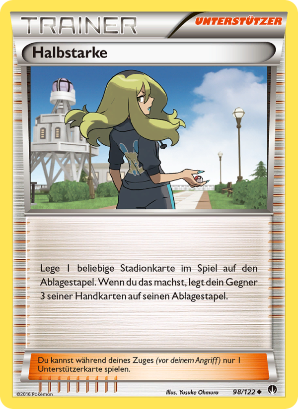 Halbstarke 98 — BREAKpoint (German Pokémon TCG card)