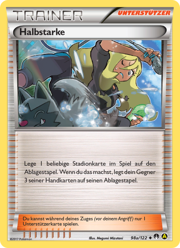 Halbstarke 98a — BREAKpoint (German Pokémon TCG card)