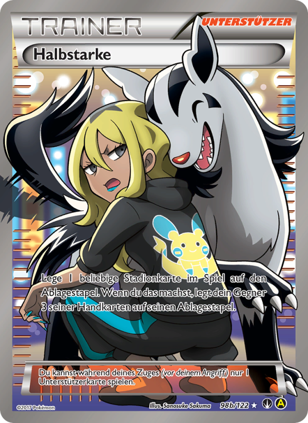 Halbstarke 98b — BREAKpoint (German Pokémon TCG card)
