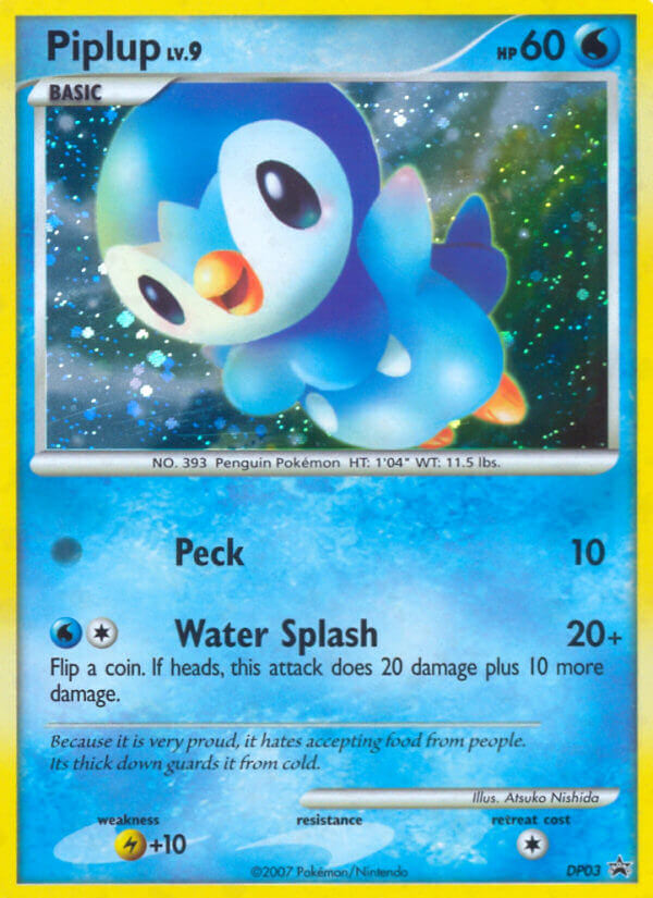 Piplup DP03 — Diamond & Pearl Promos (English Pokémon TCG card)