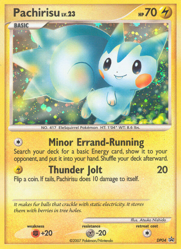 Pachirisu DP04 — Diamond & Pearl Promos (English Pokémon TCG card)